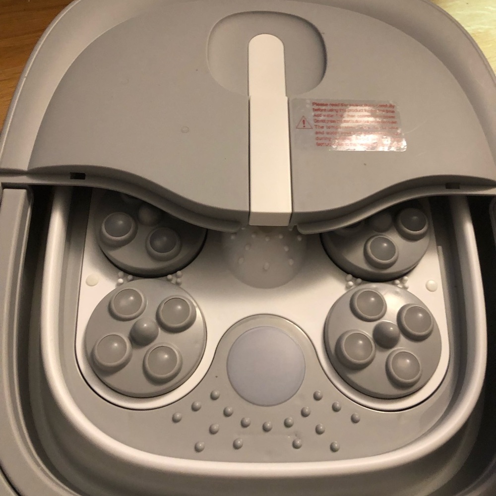 Gray Foot Massager with Rolling Nodes - Electronics Video Games & Consoles